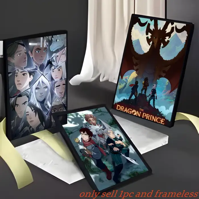 Affiche de dessin animé The Dragon Prince-P
