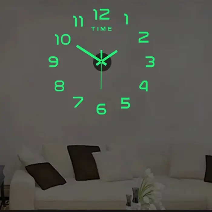 ​ Horloge murale lumineuse