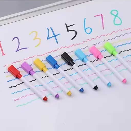 Tableau magnétique effaçable à sec A3 A4 A5, marqueur magnétique pour réfrigérateur, feuille de tabl