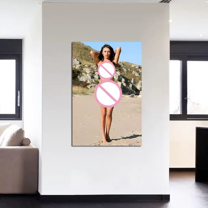 Belle femme sur la plage