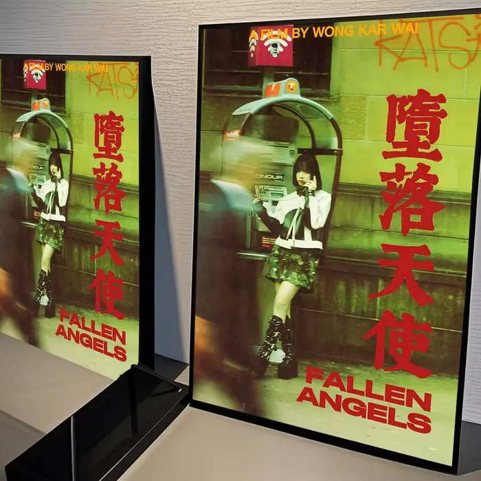 Affiche murale sur toile rétro Fallen Angels 1995