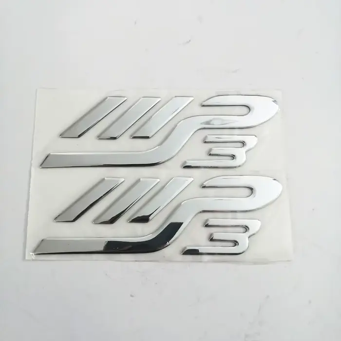 Autocollants argentés de moteur de logos de moto, emblèmes 3D, autocollant de scooter de moto, PIAGG