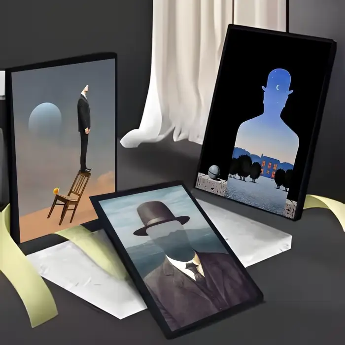 Affiche artistique Ren Magrittes Son of Man