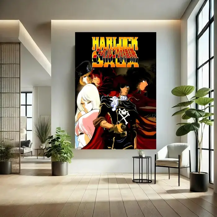 Affiche Anime Captain Harlock