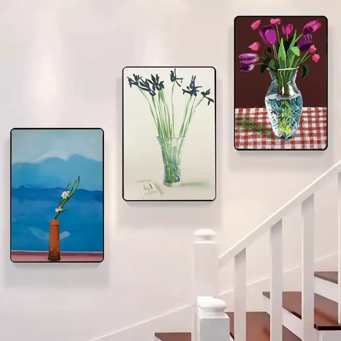 Niche esthétique d-david Hockney affiche impression HD toile murale personnalisée Photos d'art pour salon décor à la maison Durable