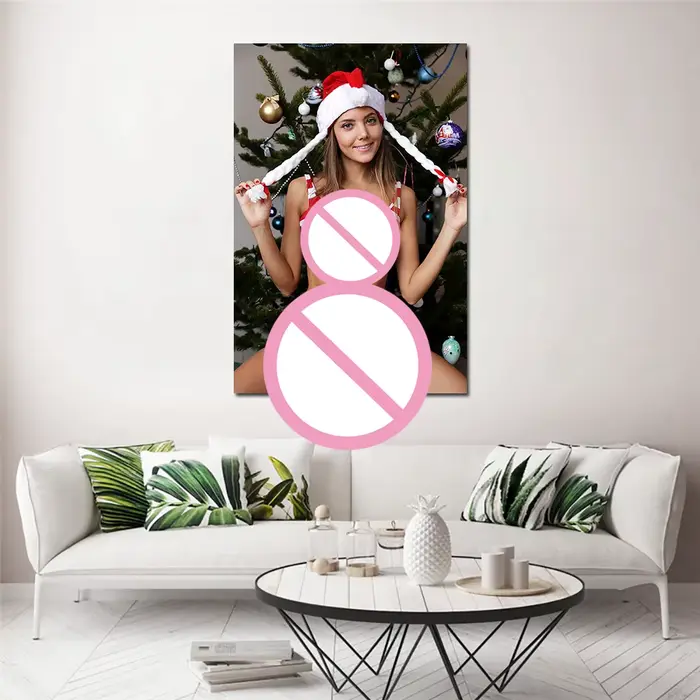 Affiches et impressions murales sur toile pour filles de Noël