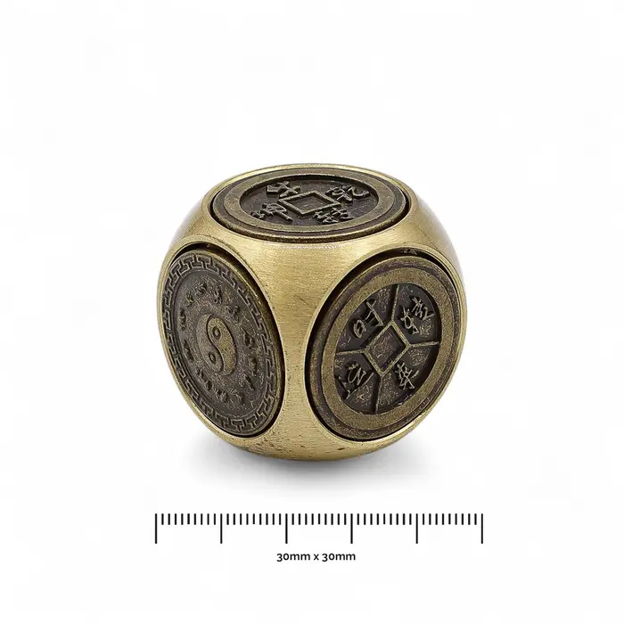 Feng Shui Fortune - Traditional Zodiac Symbol Dice