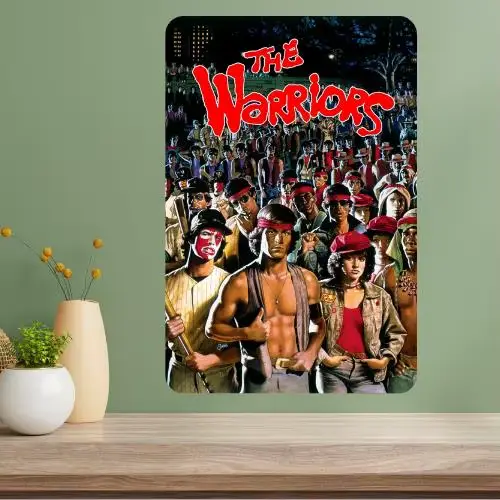 Affiche métallique de film classique