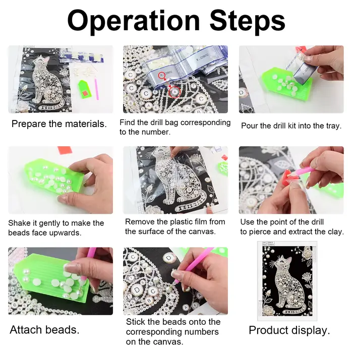 Kits de peinture diamant DIY pour adultes débutants