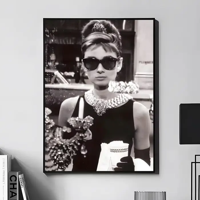 Affiche intemporelle A-Audrey Hepburn