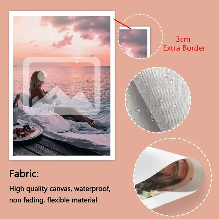 1 toile photo personnalisée, cadre en bois DIY ou affiche sans cadre en option, cadeau exclusif pour les couples ou les familles, personnalisable