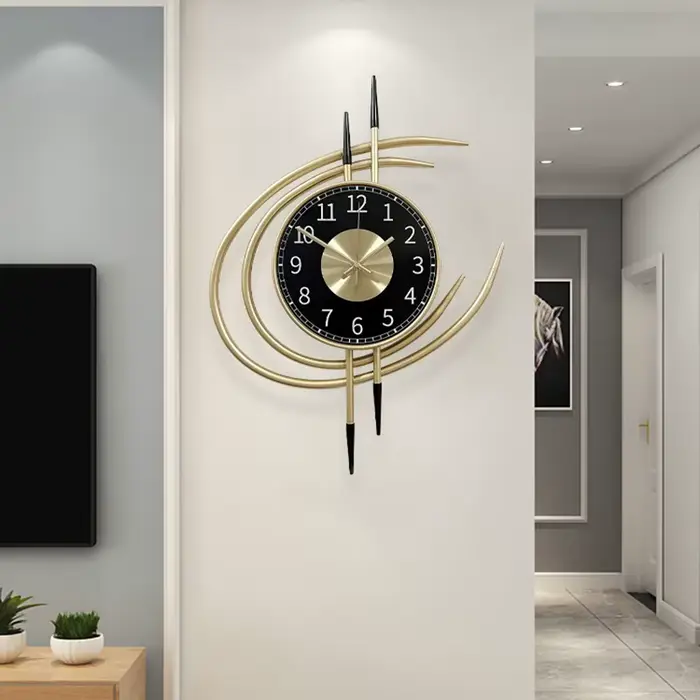 Horloge murale moderne simple de 54 cm