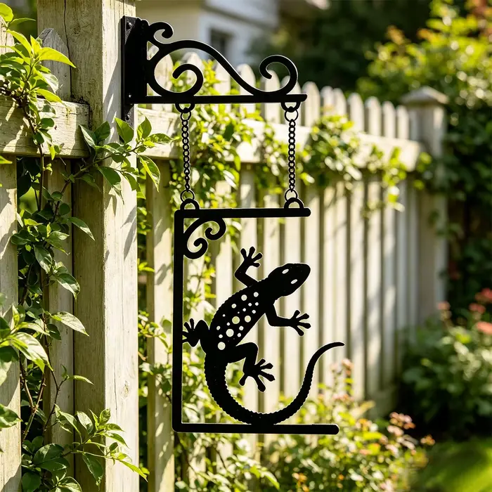 1 pièce de décoration murale en fer forgé