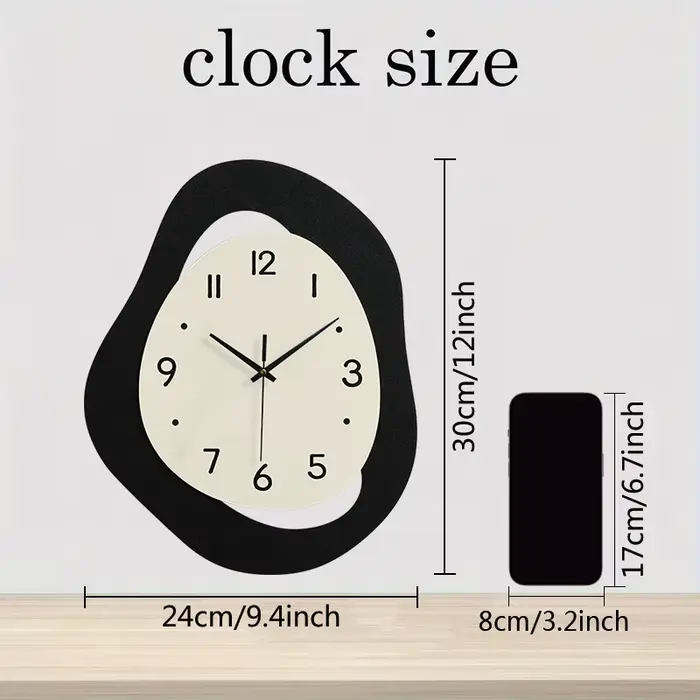 Horloge murale numérique créative moderne