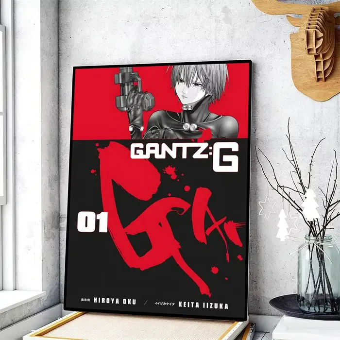 Affiche Anime Gantz, peintures décoratives, tentures murales pour bureau, salon, maison personnalisé