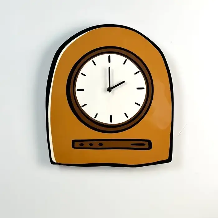 Horloge murale de dessin animé coréen