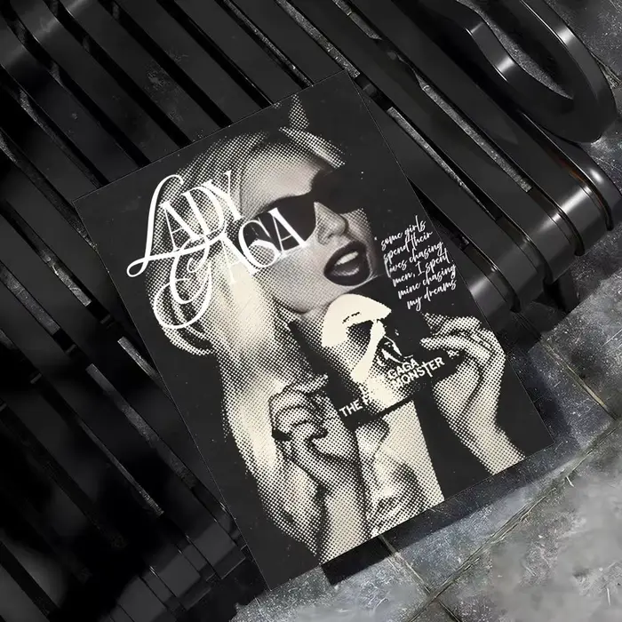 Affiche Singer L-lady Gaga