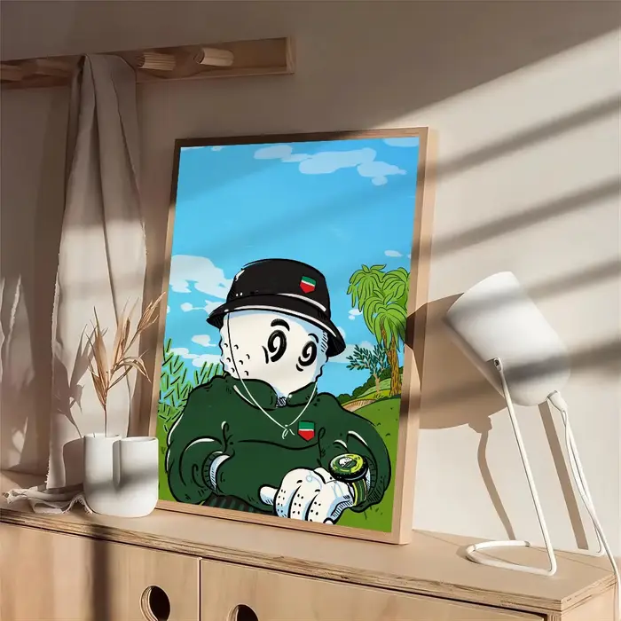 Affiche de Golf l-loisirs m-malbones