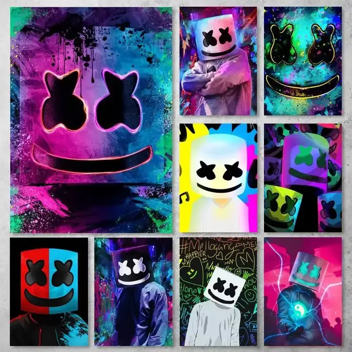 Affiches M-Marshmello Dj