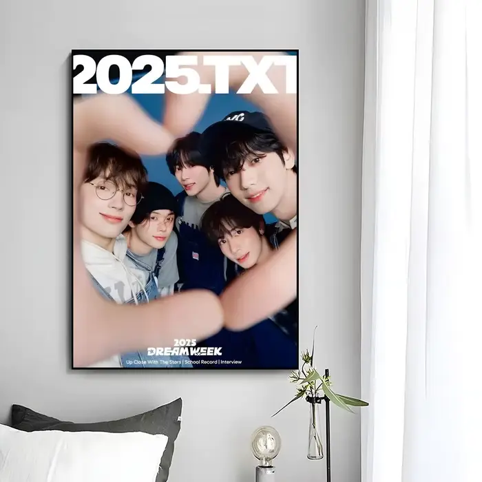 Affiche Kpop TXT fraîche
