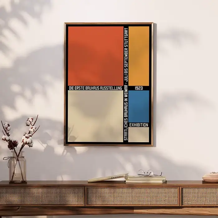 Affiche Premium yeux de Bauhaus