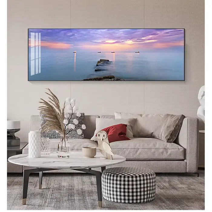 Peinture sur toile panoramique scandinave