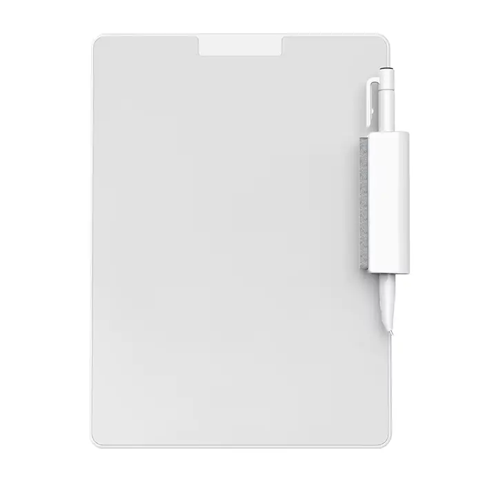 Tableau blanc magnétique de 15 pouces : Tableau blanc portable effaçable à sec, réutilisable, tablea