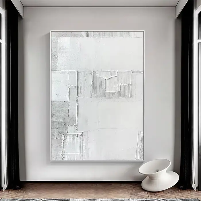 Oeuvre abstraite moderne de bergame