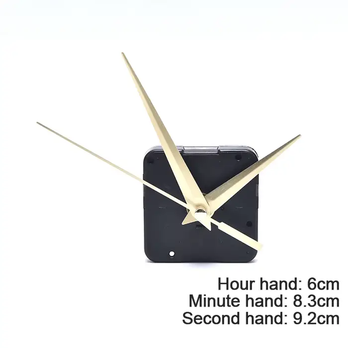 Mouvement de réparation d'horloge à Quartz + mains pour bricolage