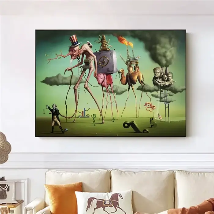 Affiches et impressions d'art mural sur toile surréaliste
