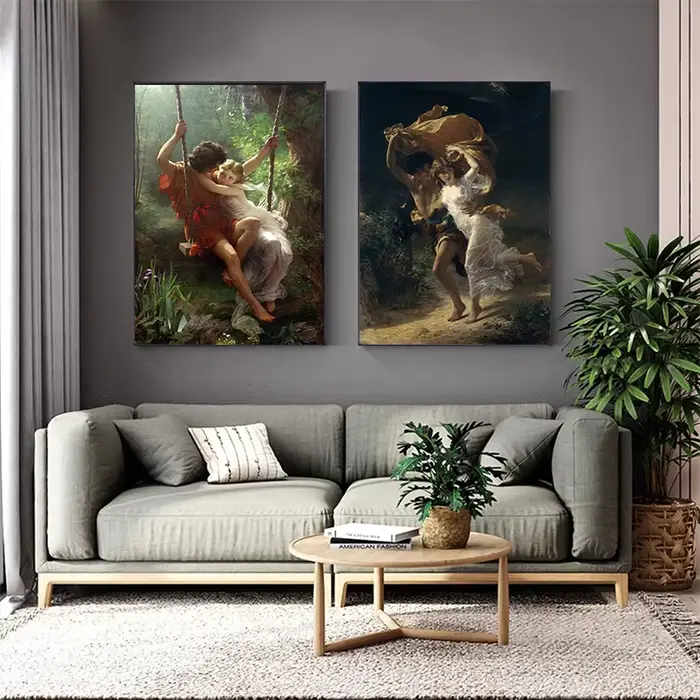 Pierre Auguste Cot-Affiches d'art vintage
