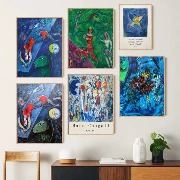 Peinture sur toile de Marc Chagall