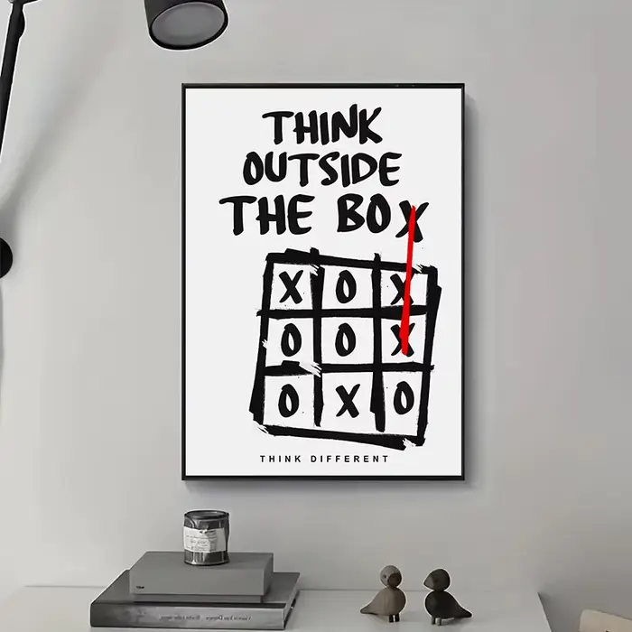 Affiche imprimée de Discipline inspirante