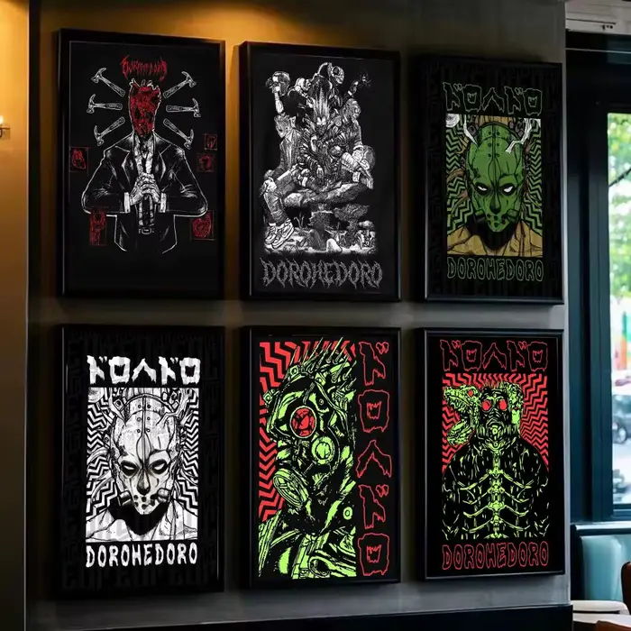Affiche d'anime D-dorohedoro