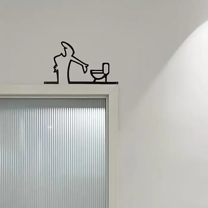 Décor mural en métal, panneau en fer forgé
