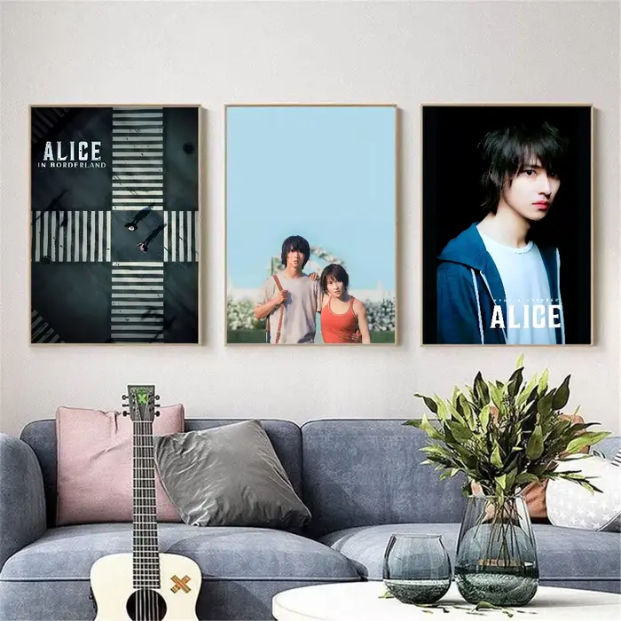 Affiche murale collante d'art HD Alice in Borderland