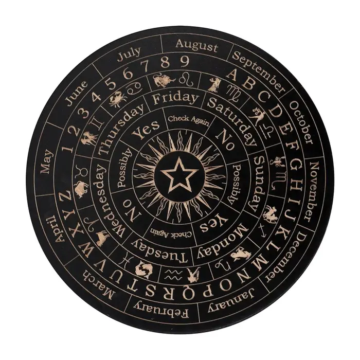 Tableau à pendule étoile