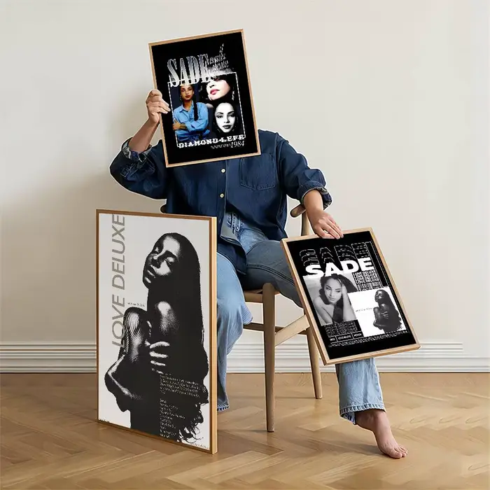 Affiches collantes de film Singer Sade