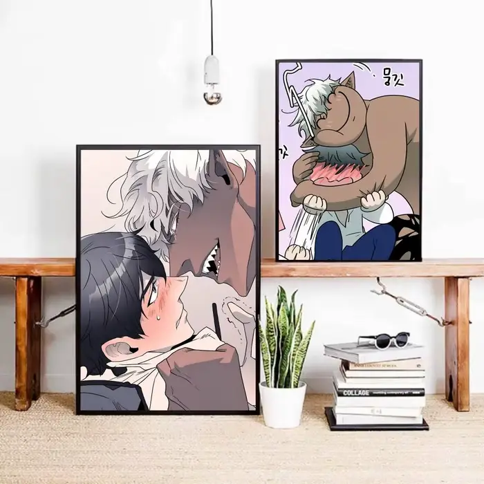 Affiches BL Manga Anime D-Dear Door