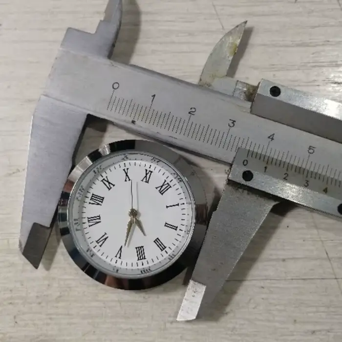 Horloge ronde à mouvement à Quartz 270F, insertion de tête, horloge classique artisanale