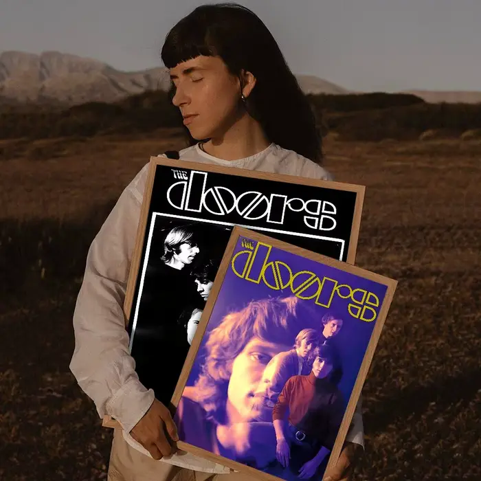 The Doors Singer – impressions et affiches de bonne qualité, décoration vintage pour chambre, bar, café, décoration de la maison