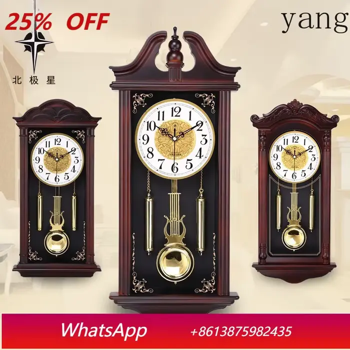 Horloge murale chinoise chic LH pour salon