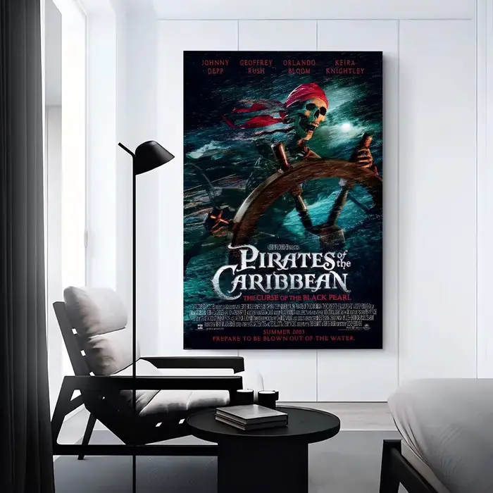 Affiches de film classique Pirates des caraïbes
