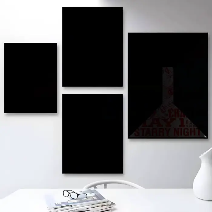 Affiche d'art de bande r-rouge Hot C-Chili Peppers avec imprimés