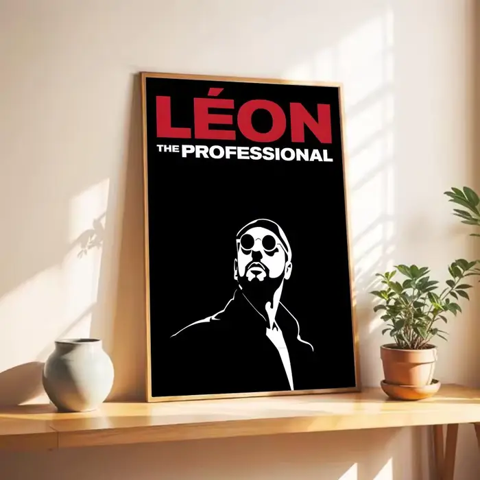 Affiche de film d'action L-Leon The Professional