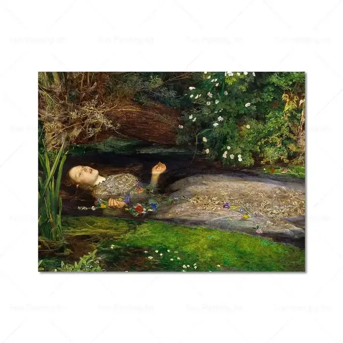 Ensemble d'art britannique pré-raphaélite pour la décoration de la maison, galerie d'art, impression