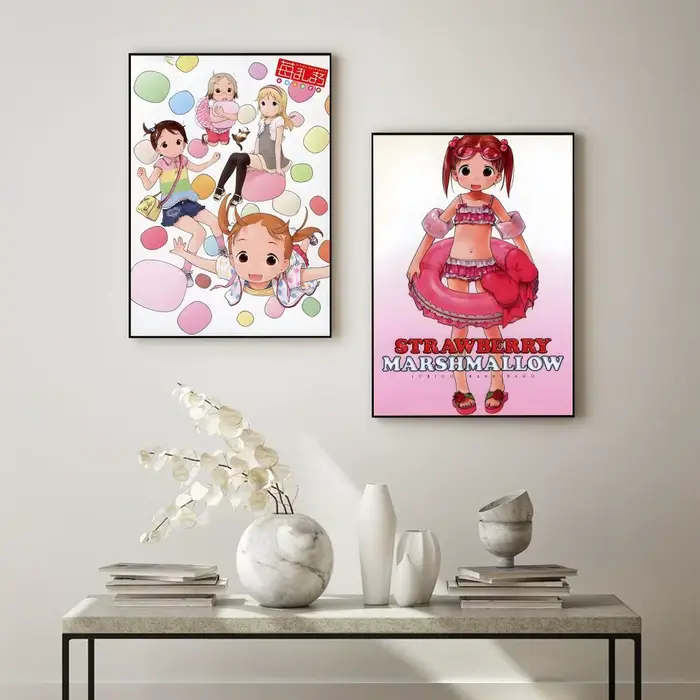 Affiche Anime Strawberry Marshmallow HD