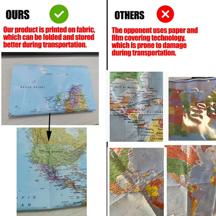 Toile de carte administrative américaine américaine