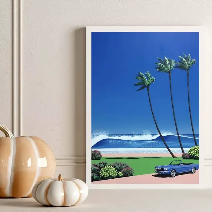 H-Hiroshi Nagai – affiche murale pour salon, chambre à coucher, bureau, décoration murale, cadeau po