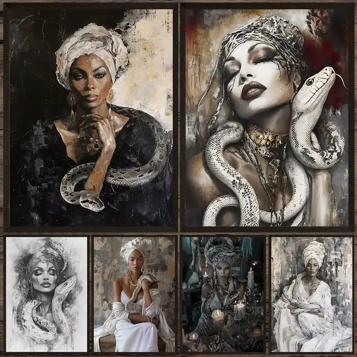 Toile d'art mural avec Marie Laveau